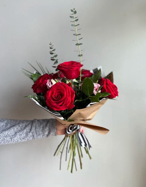 Roses | Vased + Hand-Tied