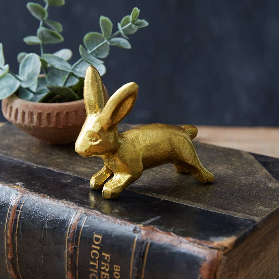 CTW - Mini Gold Bunny Figurine