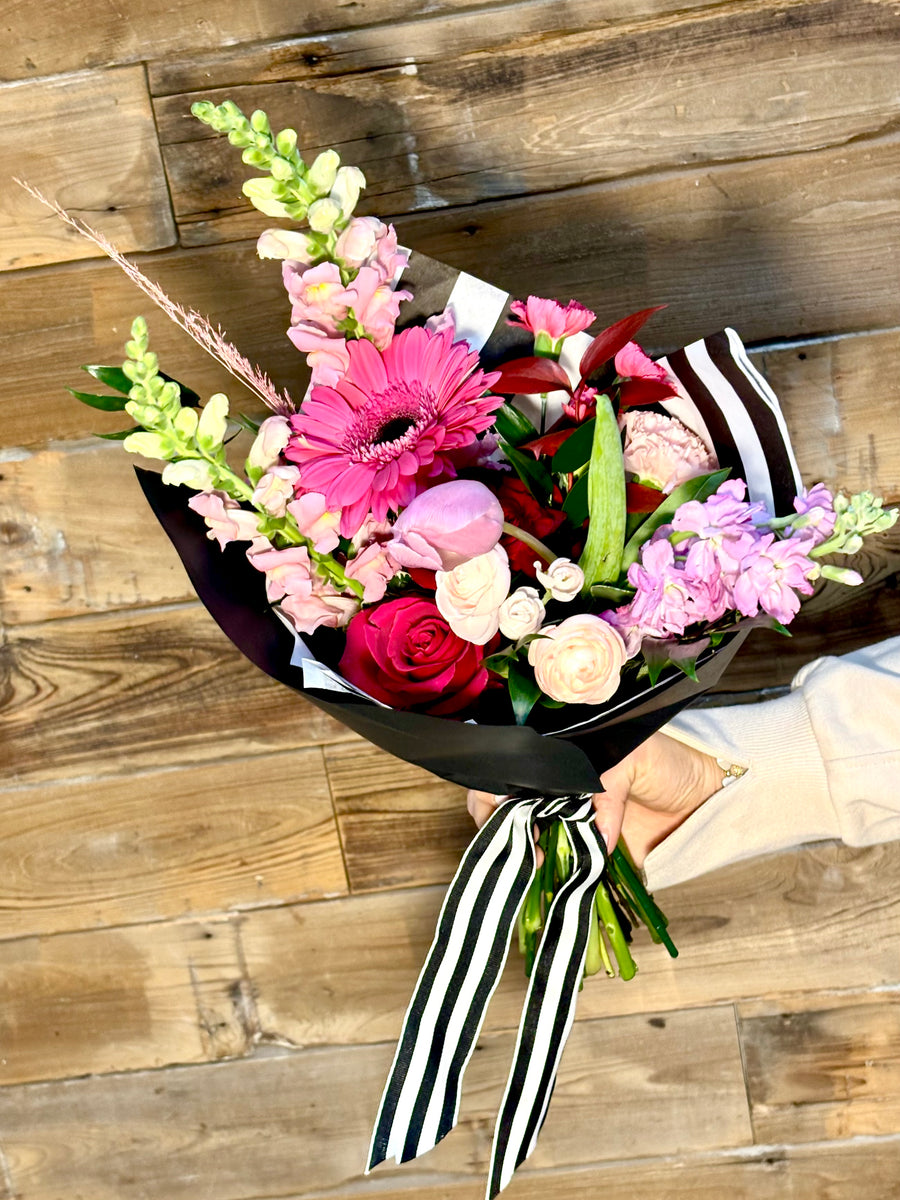 Cherry On Top Hand-Tied Bouquet