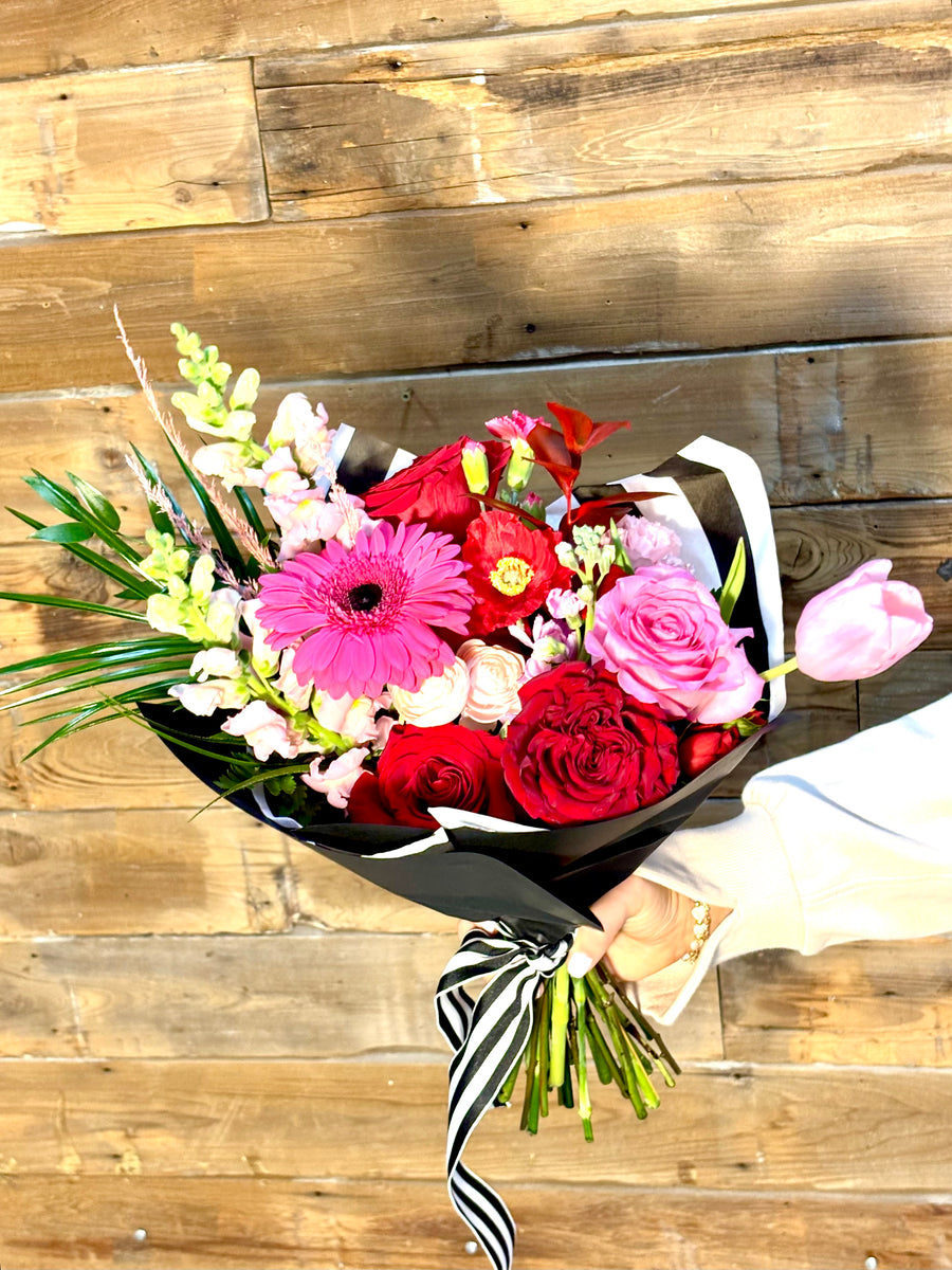 Cherry On Top Hand-Tied Bouquet