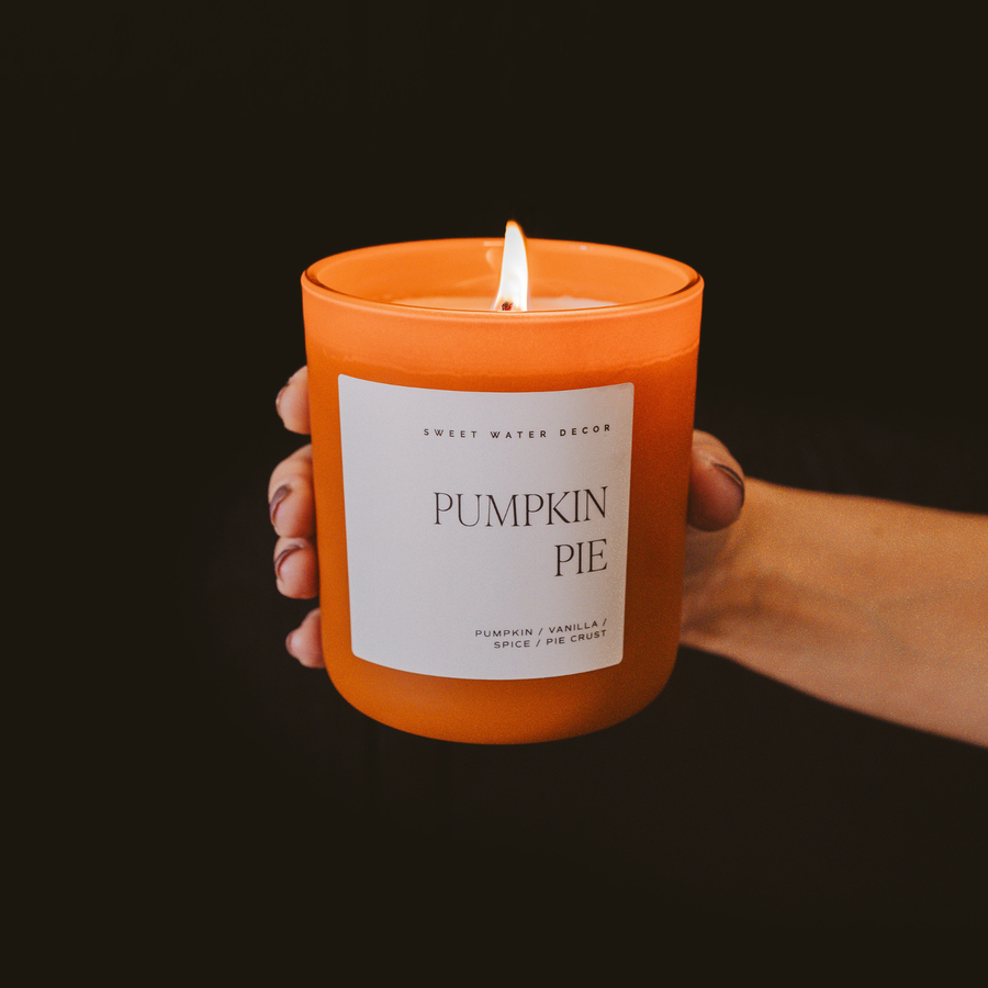 Sweet Water Decor - *NEW* Pumpkin Pie 15 oz Soy Candle