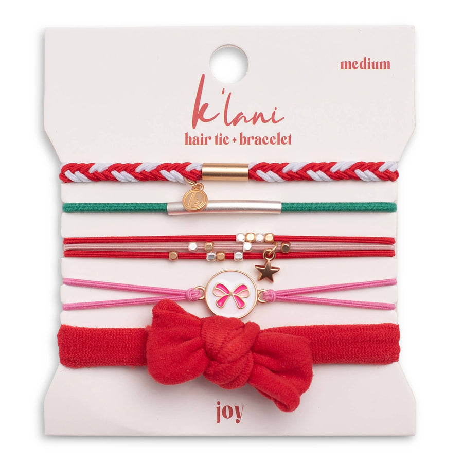 K'Lani hair tie bracelets - Joy: Medium