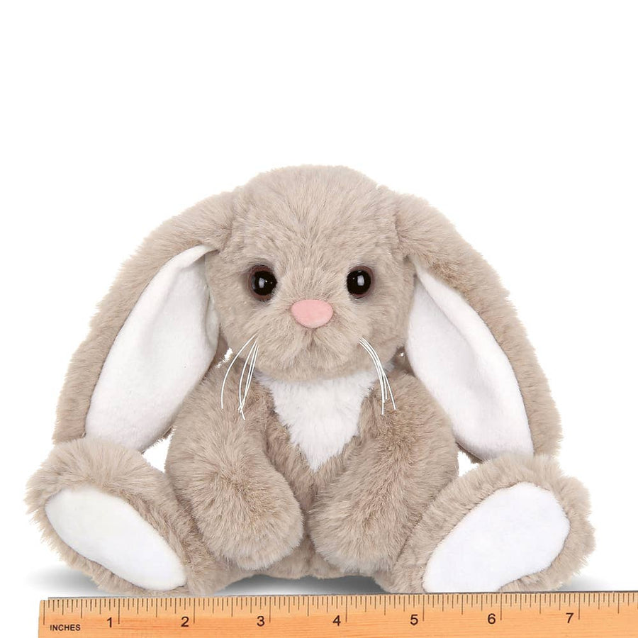 Bearington Collection - Lil' Boomer the Taupe & White Bunny