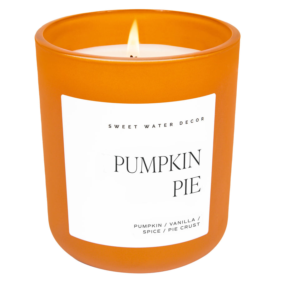 Sweet Water Decor - *NEW* Pumpkin Pie 15 oz Soy Candle