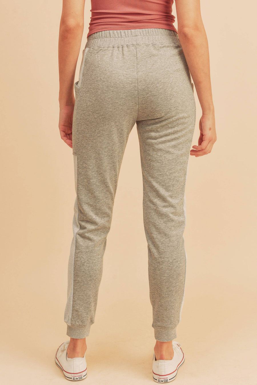 AEMI + CO -Heather Grey, Bree Jogger