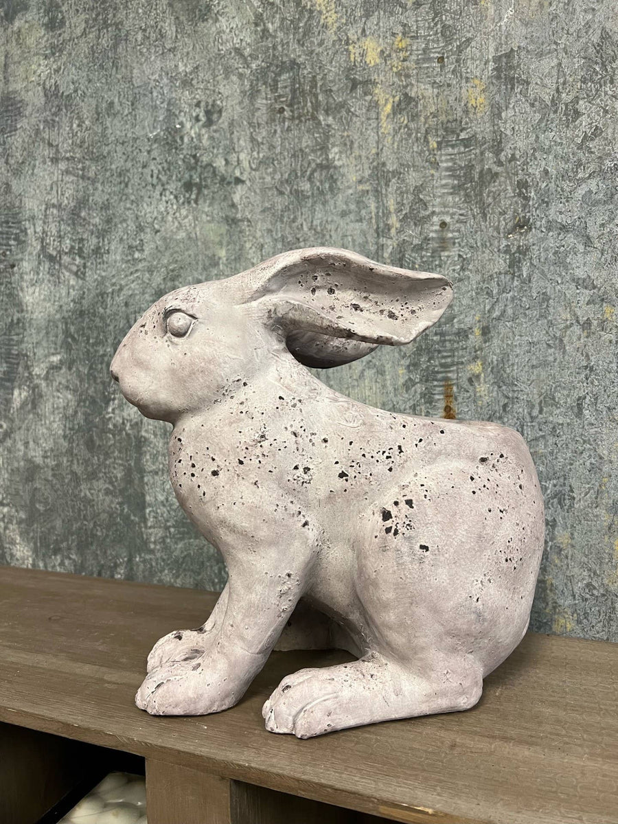 Vagabond Vintage - RESIN RABBIT PLANTER