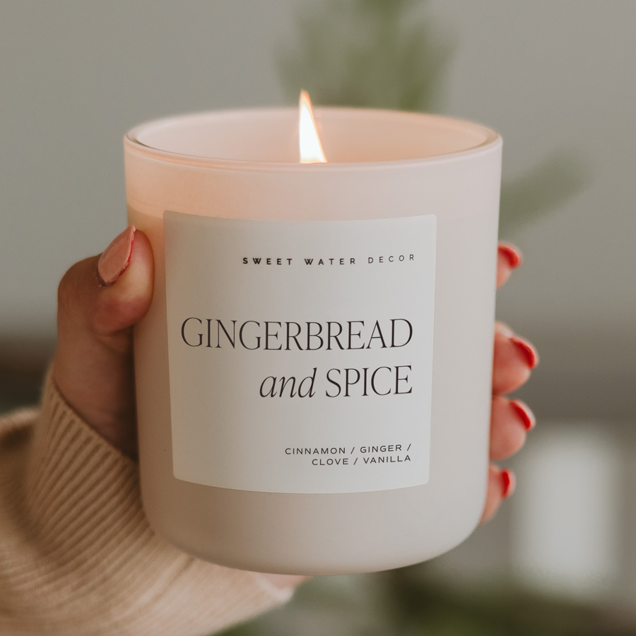 Gingerbread and Spice 15 oz Soy Candle