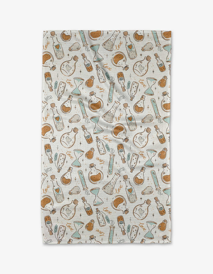 Geometry - Love Potions Tea Towel