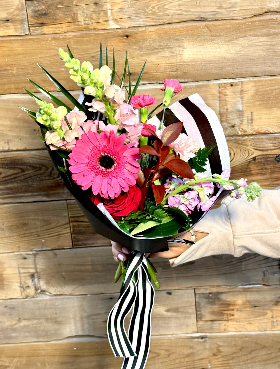 Cherry On Top Hand-Tied Bouquet