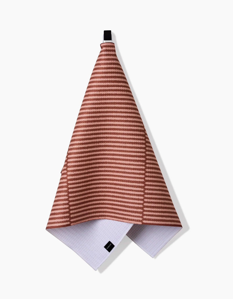 Geometry - Textured Stripe Tea Towel