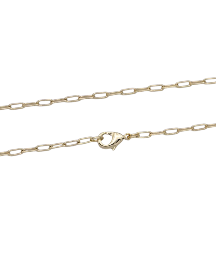 It's Especially Lucky - Necklace Options for Charm Bar: Carabiner lock with thick chain