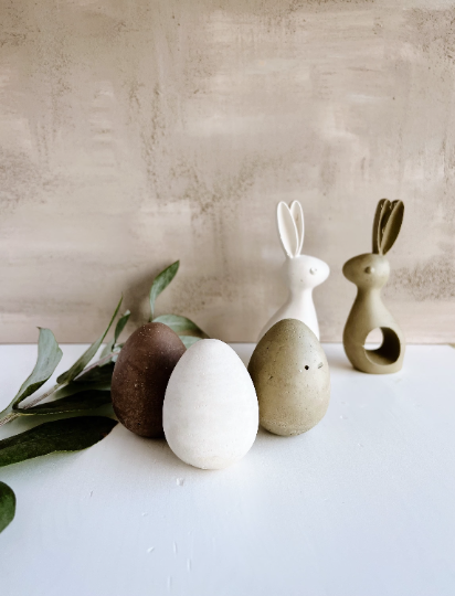 Smells Like Home Store - Easter eggs / Easter table decor: Cacao brown