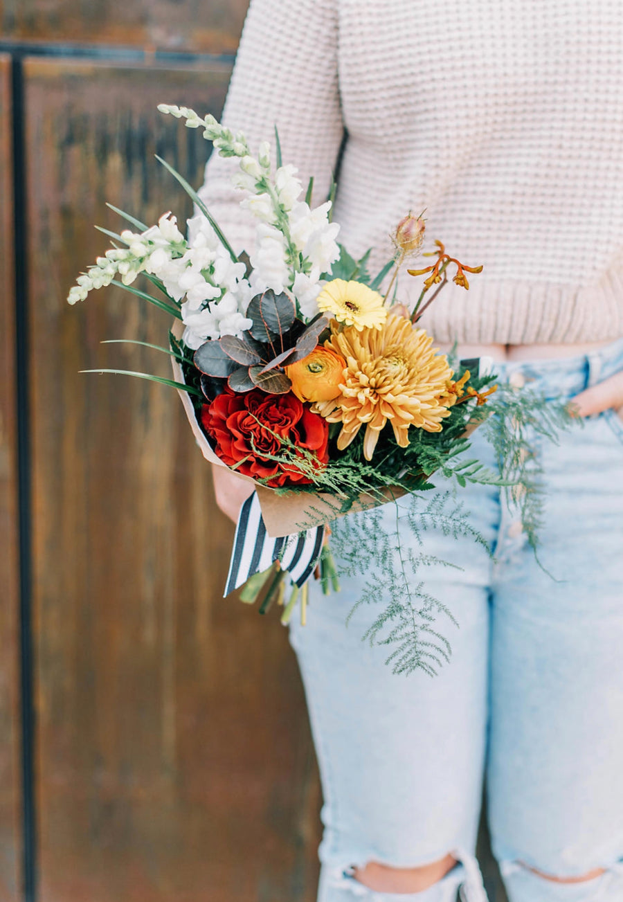 Thanksgiving Hand-Tied Bouquet