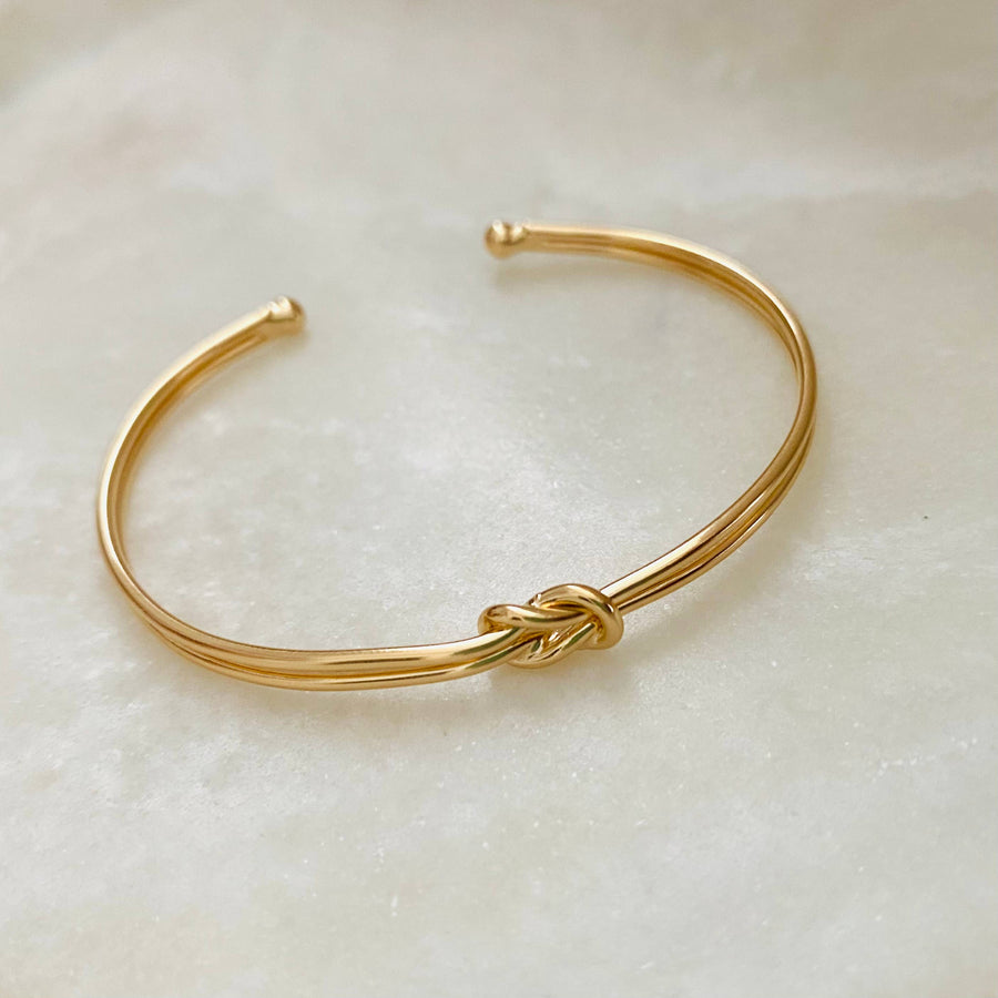 Housegold jewelry - Gold Knot Bracelet