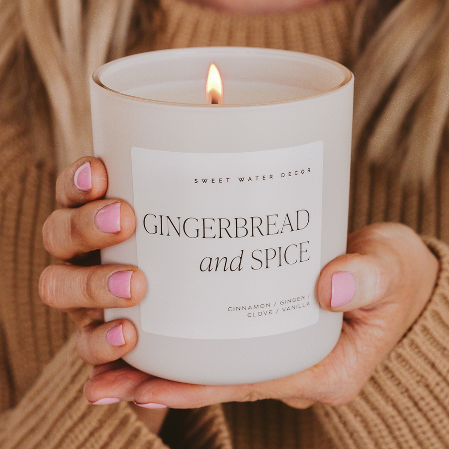 Gingerbread and Spice 15 oz Soy Candle