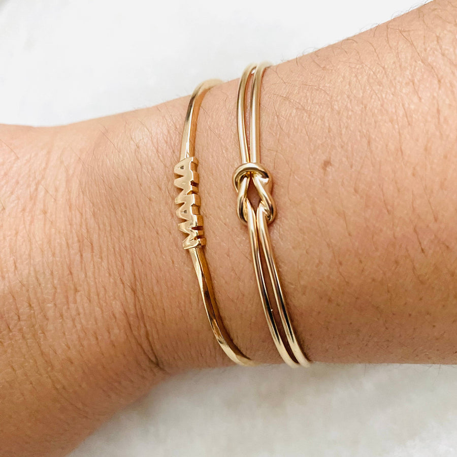 Housegold jewelry - Gold Knot Bracelet