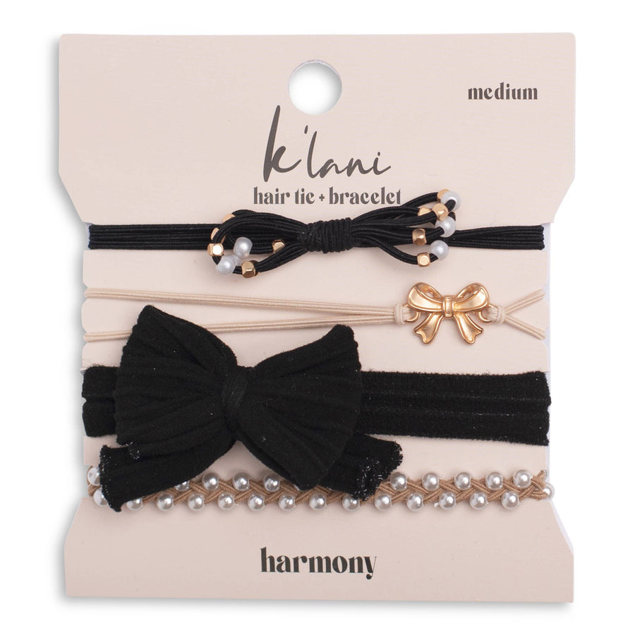 K'Lani hair tie bracelets - Harmony: Medium