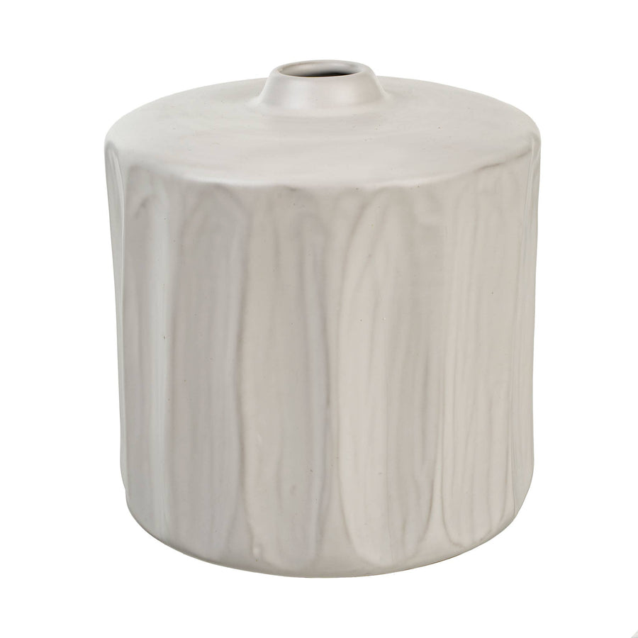 Indaba Trading - Conifer Vase L, White