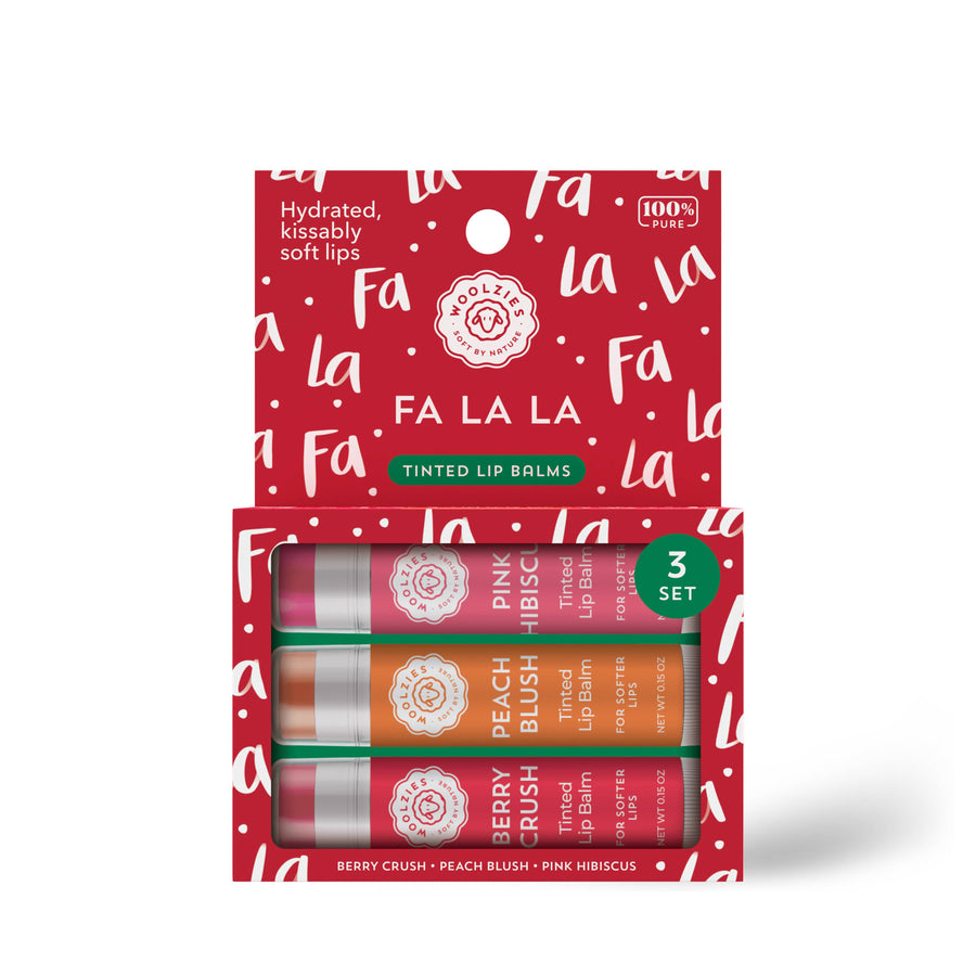 Fa La La Tinted Lip Balm Set Of 3