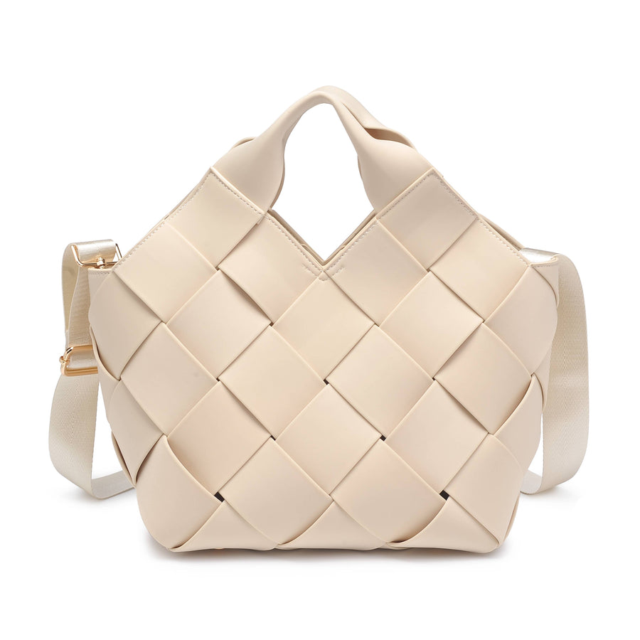 Sol and Selene - Resilience - Woven Neoprene Tote: Cream