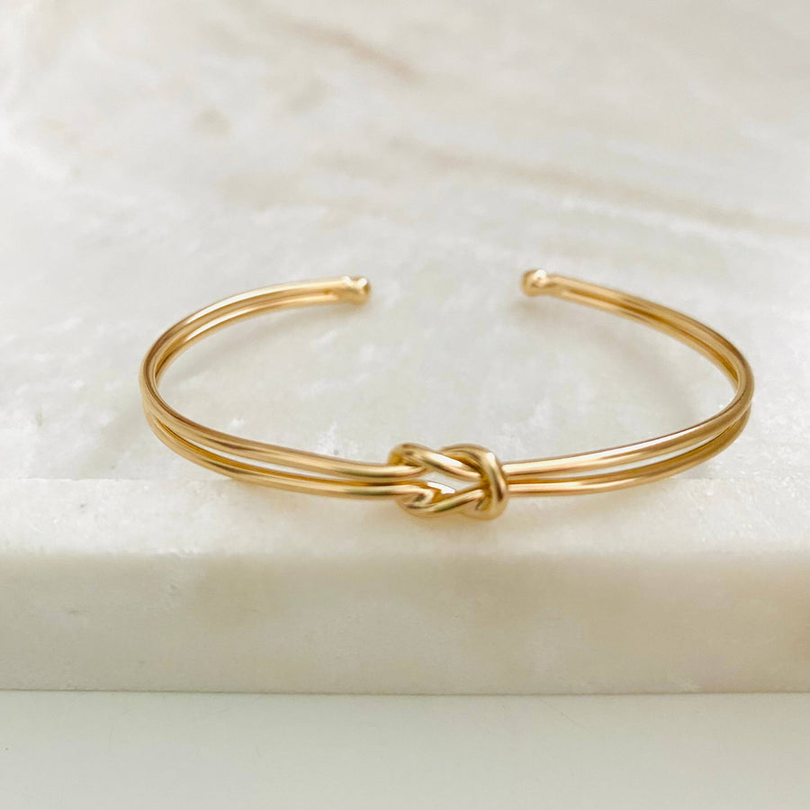 Housegold jewelry - Gold Knot Bracelet