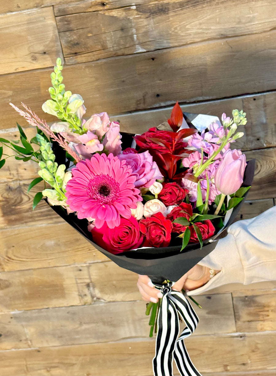 Cherry On Top Hand-Tied Bouquet