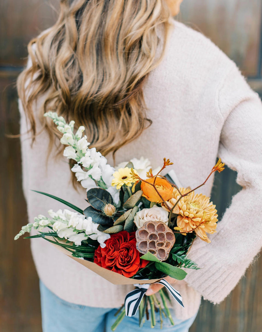 Thanksgiving Hand-Tied Bouquet