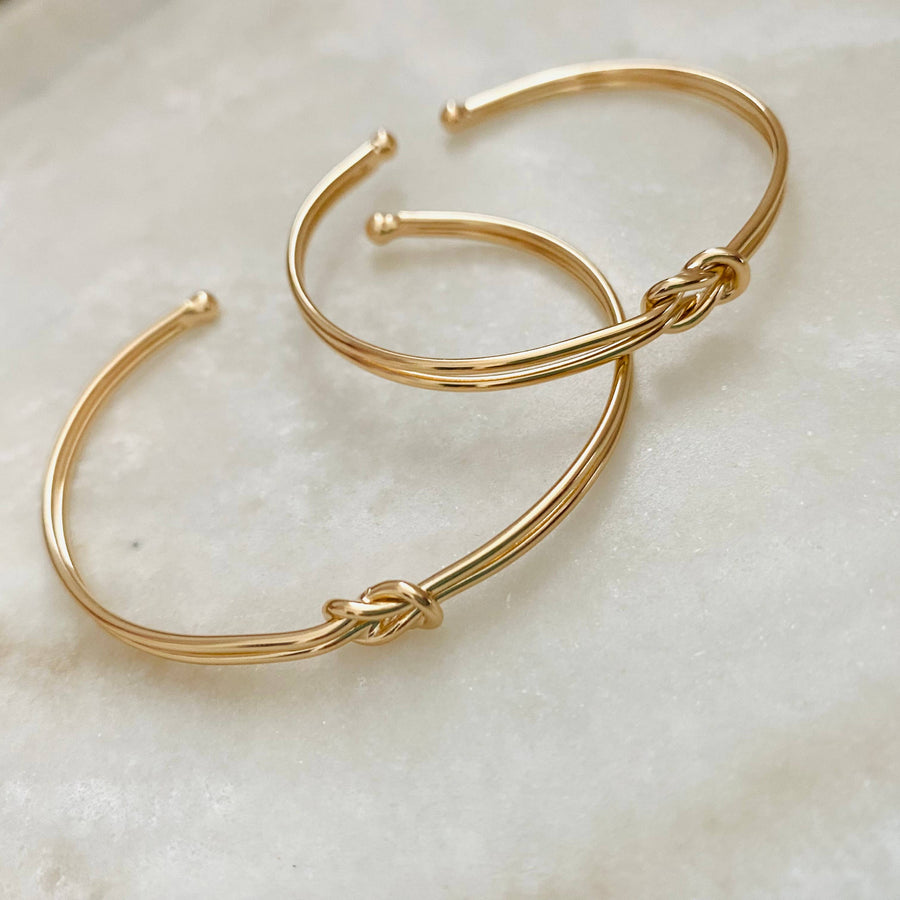 Housegold jewelry - Gold Knot Bracelet