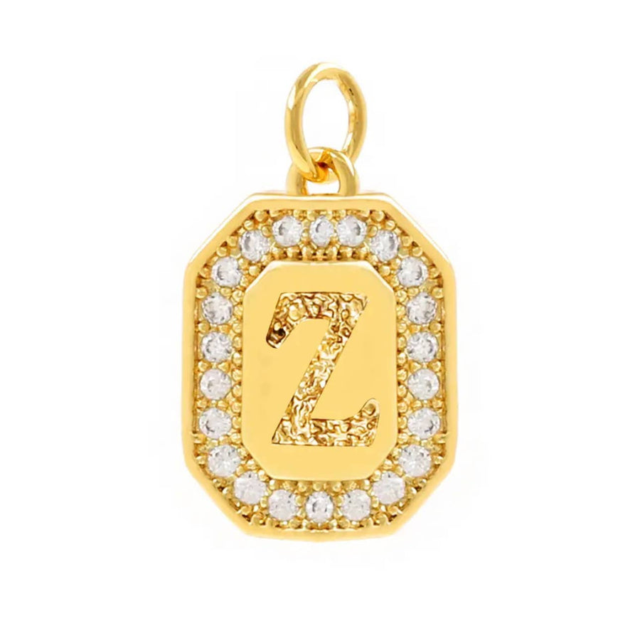 Z Initial Charms-Savvy Bling