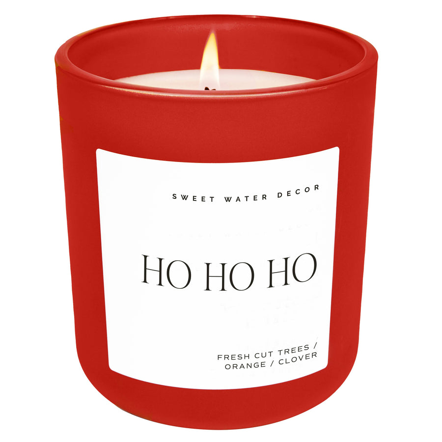 Ho Ho Ho 15 oz Soy Candle