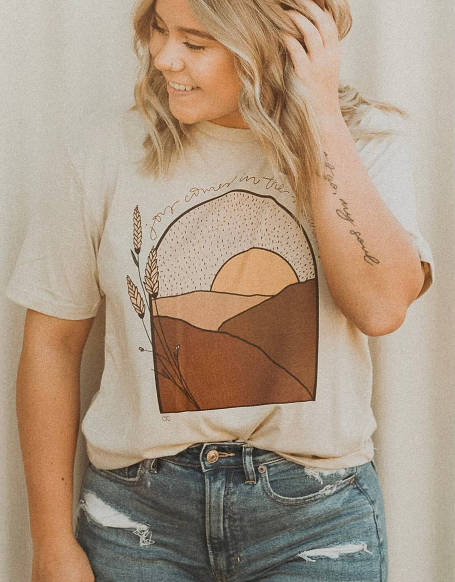 Joy Comes In The Morning | Graphic Tee