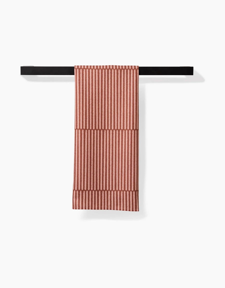 Geometry - Textured Stripe Tea Towel