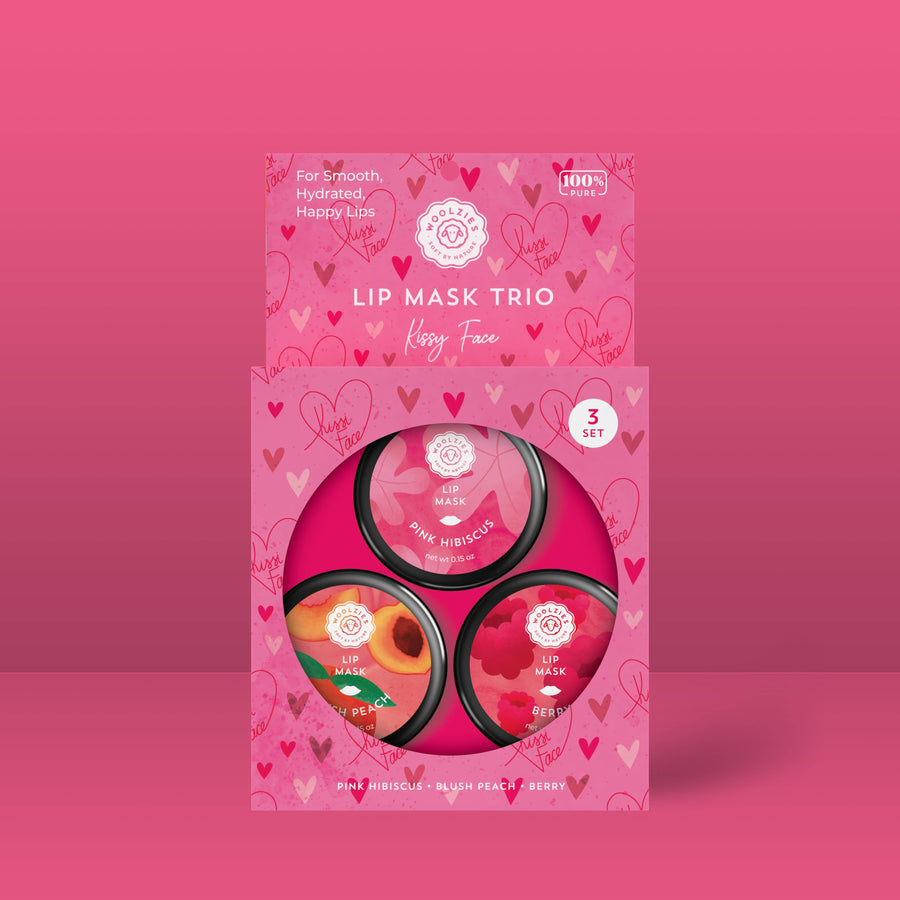 Kissy Face Lip Mask Trio