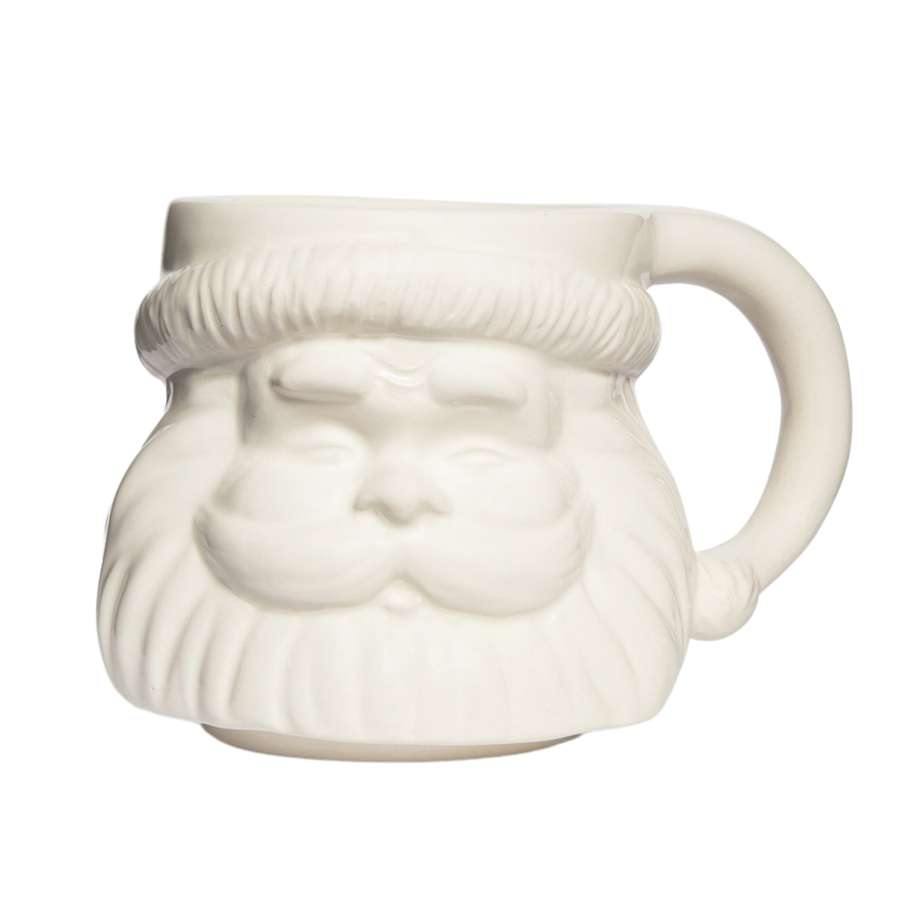 Santa Coffee Mug - Christmas Decor & Gifts