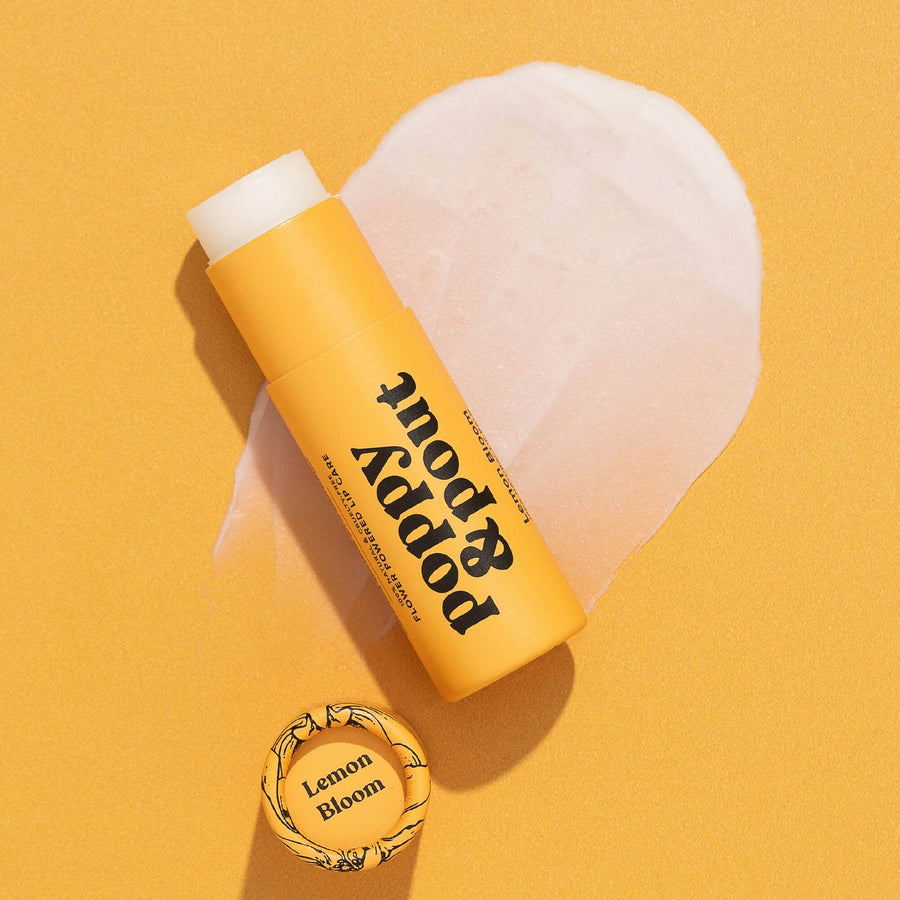 Poppy & Pout -Lemon Bloom,  Lip Balm