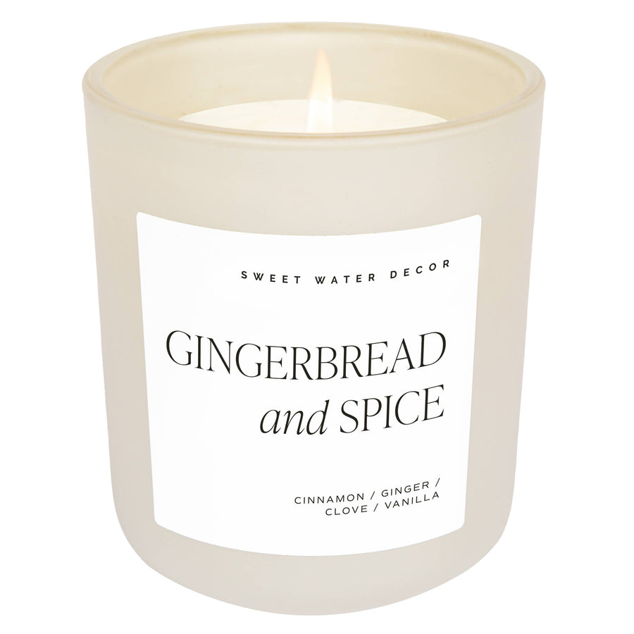 Gingerbread and Spice 15 oz Soy Candle