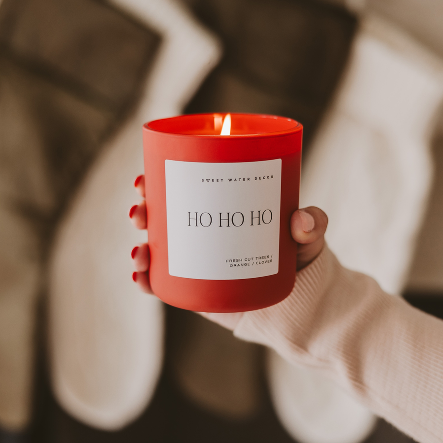 Ho Ho Ho 15 oz Soy Candle