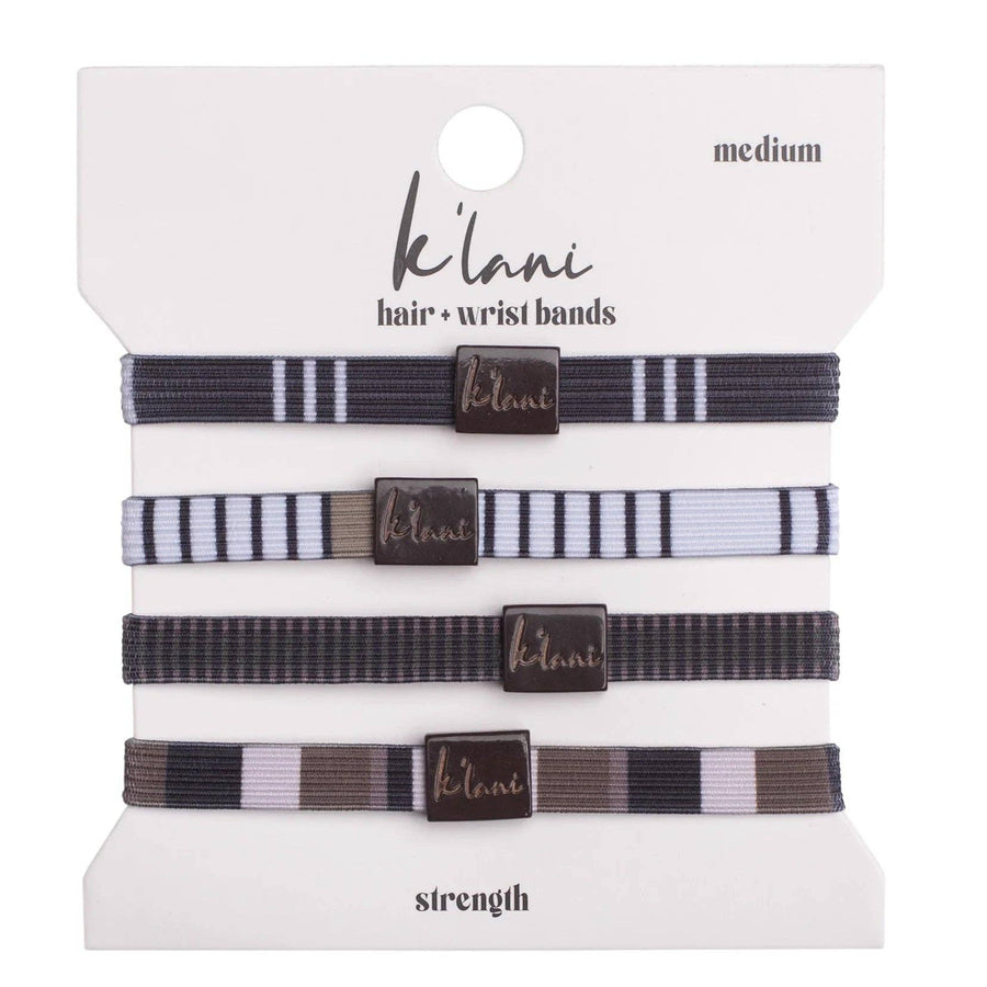 K'Lani hair tie bracelets - Strength - Hair + Wrist Band: Medium