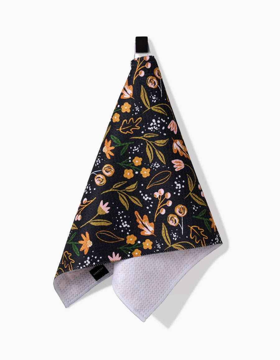 Geometry - Nighttime Botanical Bar Towel