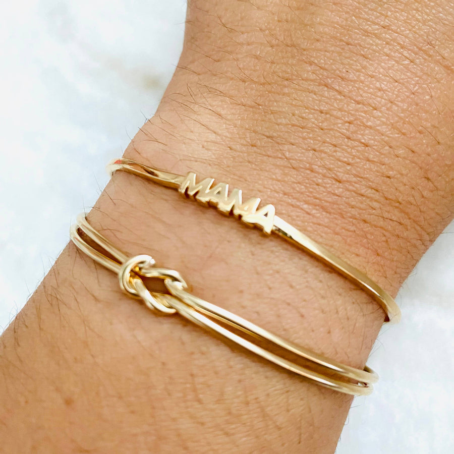 Housegold jewelry - Gold Knot Bracelet