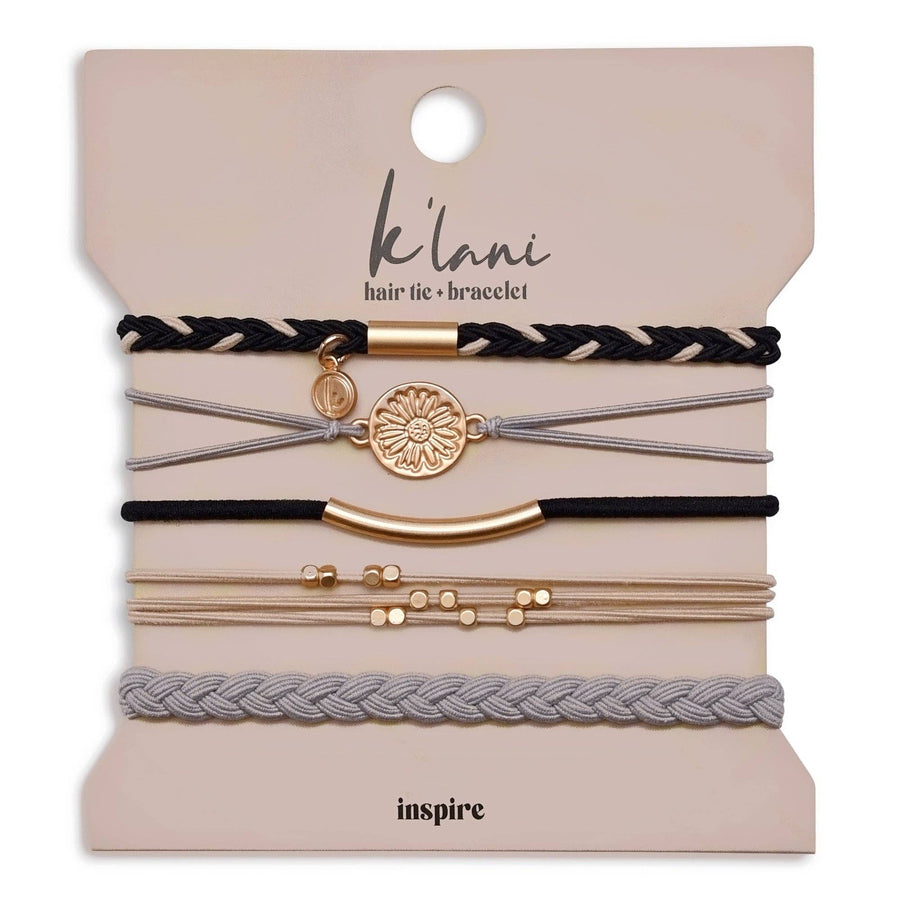 K'Lani hair tie bracelets - Inspire: Medium