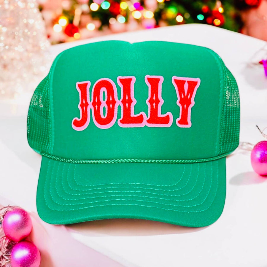 JOLLY - Green Trucker Hat