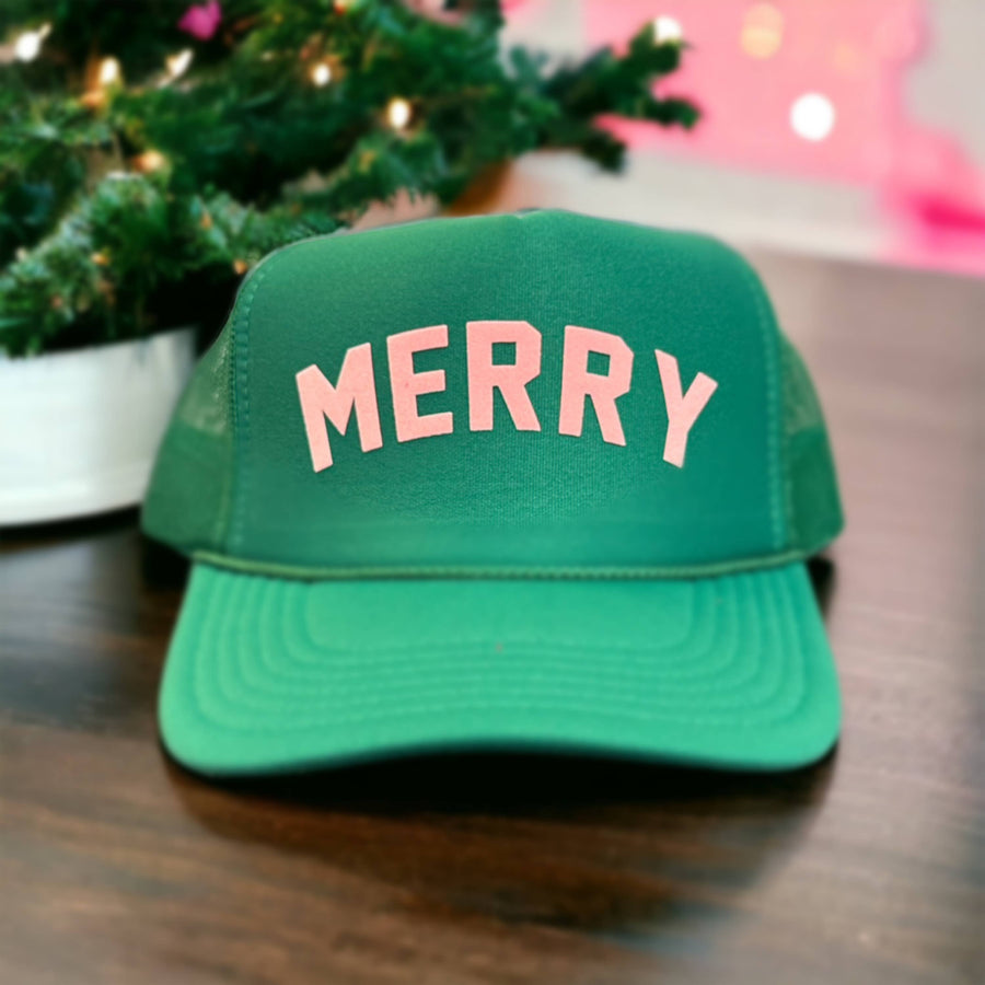 Velvet MERRY Green Trucker